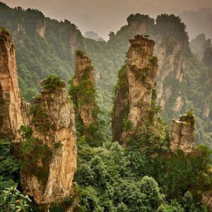 China y los paisajes de avatar
