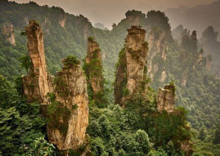China y los paisajes de avatar